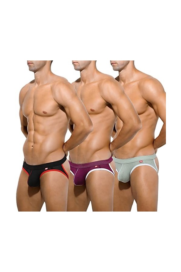Arjen Kroos Jockstrap String Homme Sportif sous-vêtements Confortable Slip Tanga Masculine Underwear