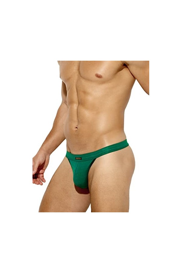 Arjen Kroos Homme String Thong Respirant Confortable sous-vêtements Slip Tanga Thong G-String