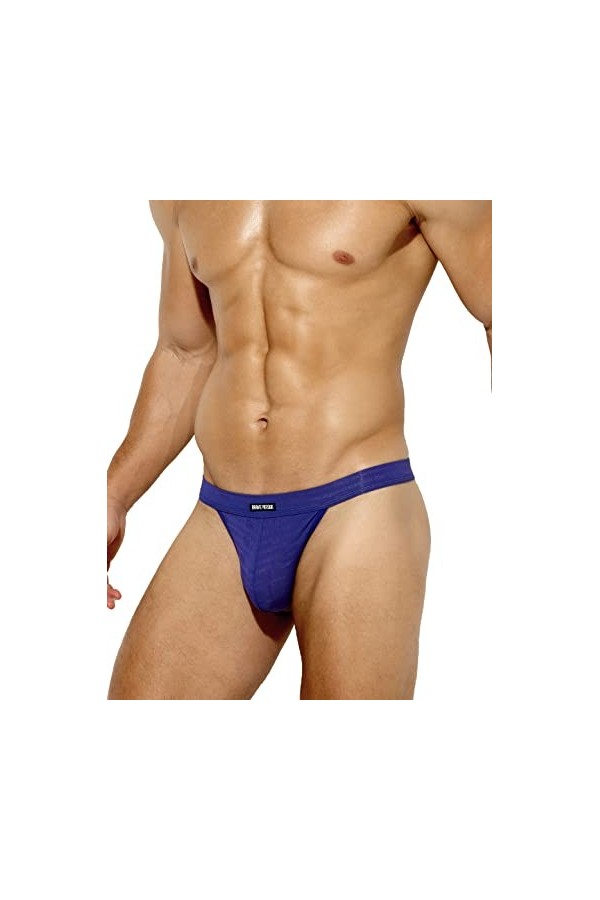 Arjen Kroos Homme String Thong Respirant Confortable sous-vêtements Slip Tanga Thong G-String