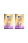 Durex NUDE SANS LATEX - 8 Préservatifs - Sensation Peau Contre Peau