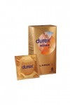 Durex NUDE XL - 8 Préservatifs Homme Fins et Extra Larges Conçus pour des Sensations Maximales