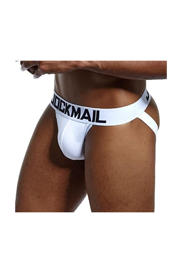 Kaytong Marque Sexy Hommes sous-Vêtements Jockstraps Coton Sexy Jocks Bikini G-Strings Hommes String cuecas Culottes Homme Mé