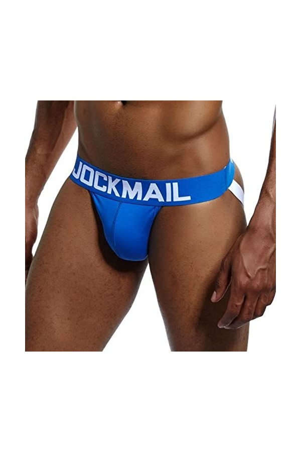 Kaytong Marque Sexy Hommes sous-Vêtements Jockstraps Coton Sexy Jocks Bikini G-Strings Hommes String cuecas Culottes Homme Mé