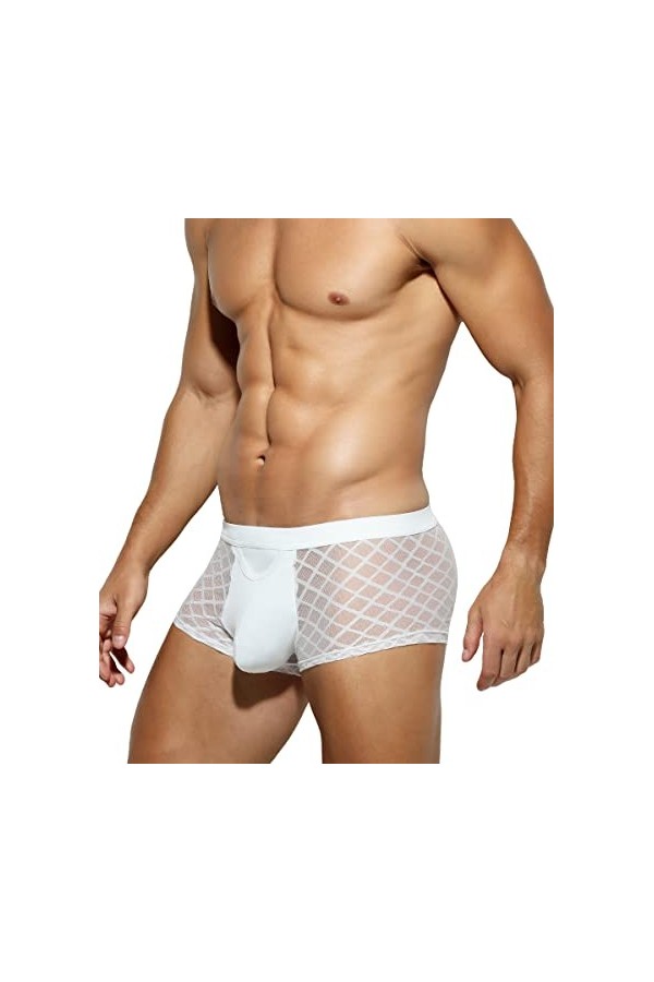 Casey Kevin Homme Tanga String Sexy sous-Vêtements Dentelle Gay G-String Taille Basse T-Back Thong