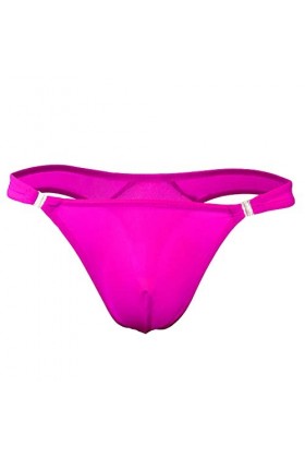 sous-vêtements Strings en Soie glacée pour Hommes Pouch Bikini Boxer Briefs G-String Briefs Voir à Travers la Lingerie Sexy S