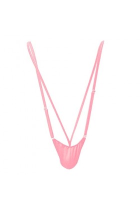 VemeFufu Hommes Sexy String G String Tanga Borat Sous-vêtements Hommes Hot V Sangle Mince Élastique Thong Masculin Culotte, r