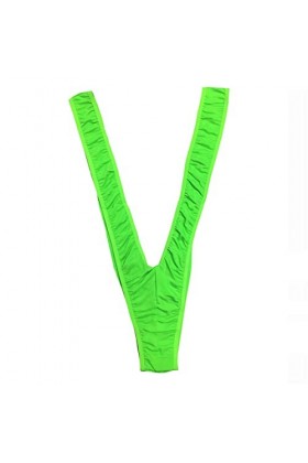 VemeFufu Hommes Sexy String Tanga String Sous-vêtements Hommes Chaud Borat Mankini V-Strap Thong Élastique Thong Mâle Culotte