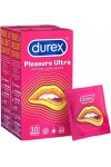 Durex PLEASURE ULTRA - 32 Préservatifs - Texture Ultra Perlée - Lot de 2 x 16 unités