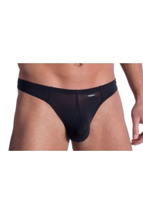 Olaf Benz - String Homme - RED0965 Ministring - Noir black 8000 - FR : Large Taille fabricant : Large 