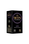 SKYN Elite : Lot de 36 Préservatifs Sans Latex SKYNFEEL pour Homme | Taille Standard, Ultra-Fins et Doux, Forme Droite et Lis