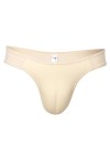 chiwanji String Culotte Culotte Cachant Pénis Culotte de Contrôle Homme Gaff Dresser, Beige, M