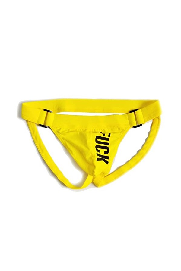 Alienjoy Jockstrap String String pour homme Sexy Sous-vêtements Homme Slips Thong Coton Low Rive G-Strings Sport Jock Strap S