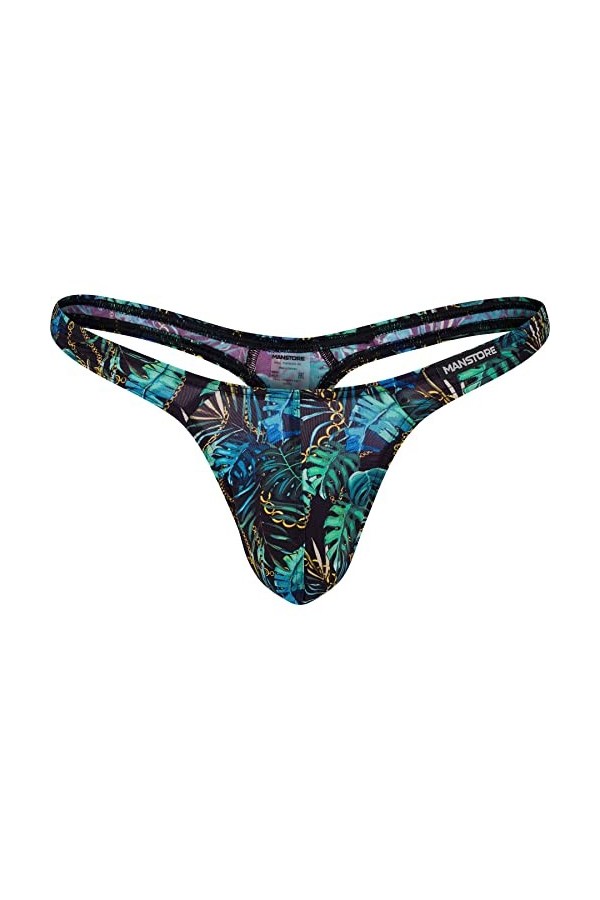 MANstore Tower String, Black, Medium Homme