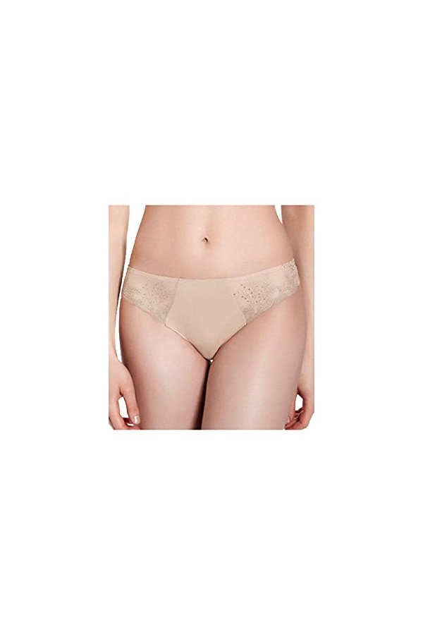Simone Perele - String Délice pour Femme Peau - 3, Peau