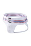 JOCKMAIL Sexy Homme Jock Sangle de Jock Sangle Souporter Strings et G Strings Large Ceinture Sexy sous-vêtements Slip 7 Coule