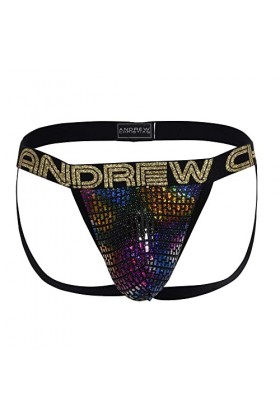 Andrew Christian Disco Camo Jock avec presque Naked, multicolore, Large