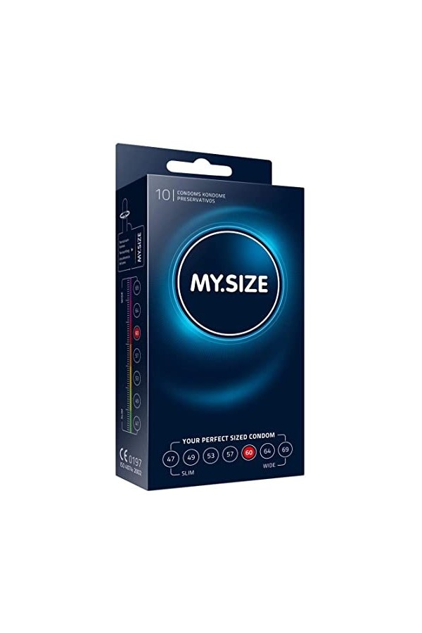 My.Size Lot de 10 préservatifs taille 2 49 mm