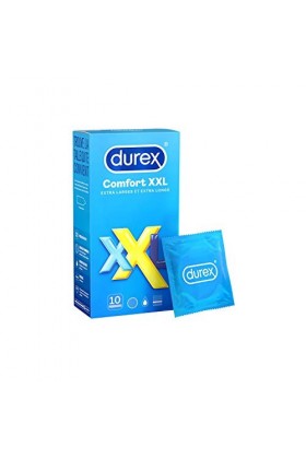Durex COMFORT XXL - 10 Préservatifs Extra Larges