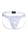 Andrew Christian Snow Sheer Arch Jock/jock/jock/jock/presque nu, Whtsl, X-Large