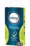 INTIMY - Préservatifs Phospho, x 7 unités - Préservatifs Lubrifiés Avec Réservoir - Surface Lisse - Latex de Qualité Supérieu