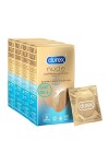 Durex NUDE EXTRA LUBRIFICATION - 8 Préservatifs pour Homme - Ultra Fins et Extra Lubrifiés - Sensation Peau Contre Peau