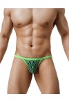 Casey Kevin Homme Tanga String Sexy sous-Vêtements Dentelle Gay G-String Taille Basse T-Back Thong