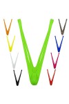 Anzhee String Mankini Borat pour homme Funny UK Sexy Hot Swimming Thong Maillots de bain V-Strap Maillot de bain Blague Secre