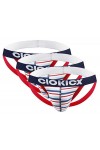 FEOYA- Homme Thong Sexy Évider Coton Briefs Taille Basse G-String Jockstrap String Tanga Pouch T-Back Mini Slip Homme Sexy Sl