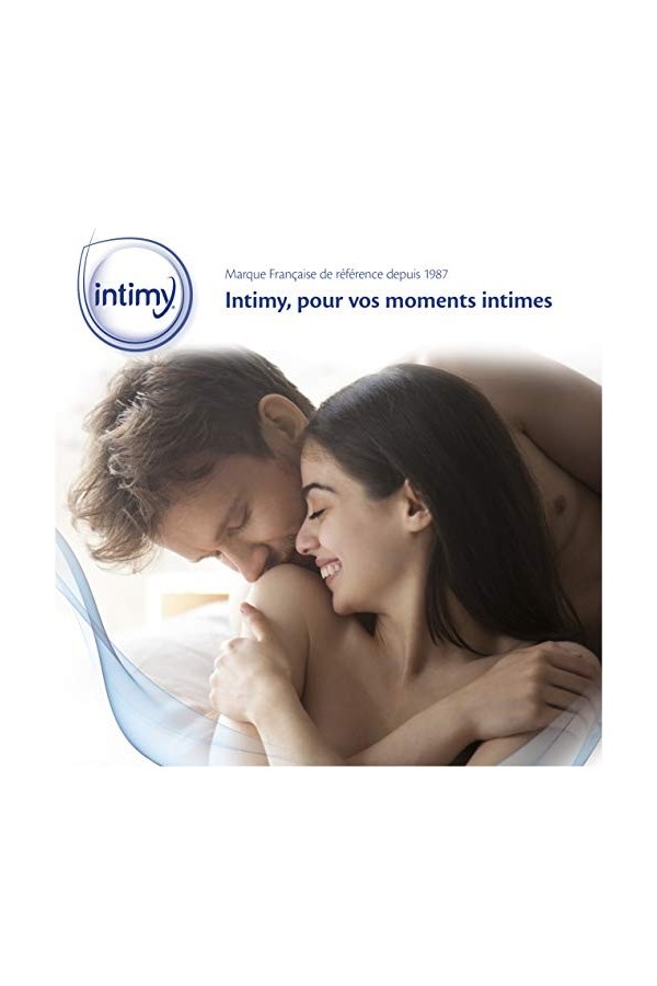 INTIMY - Préservatifs taille XXL, x14 - Préservatifs Extra Large Lubrifiés Avec Réservoir - Surface Lisse - Latex de Qualité