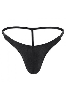 VemeFufu String Homme Sexy Thong Tanga Slips Taille Basse sous-vêtement Respirant Confortable G-String T-Back Thong Briefs Ma