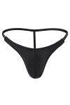 VemeFufu String Homme Sexy Thong Tanga Slips Taille Basse sous-vêtement Respirant Confortable G-String T-Back Thong Briefs Ma