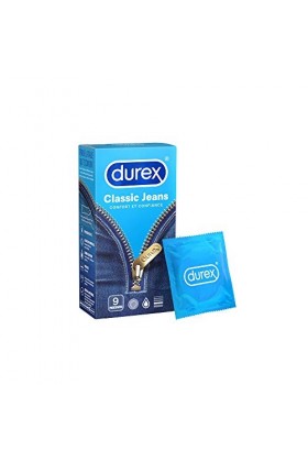 Durex CLASSIC JEANS - 16 Préservatifs - Confort et Confiance
