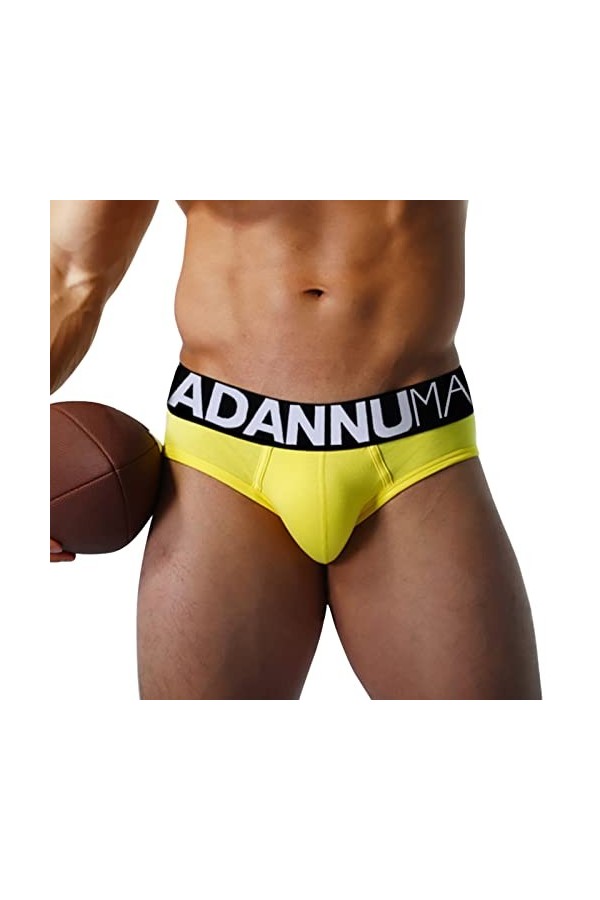 Boxer pour homme - Sous-vêtements doux - Slip de bain pour homme - Lingerie sexy - Bikini sexy - String, Z Jsjm0904_5-kaki, X