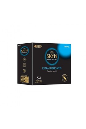 SKYN Extra-Lubricated Lot de 54 préservatifs sans latex extra lubrifiés