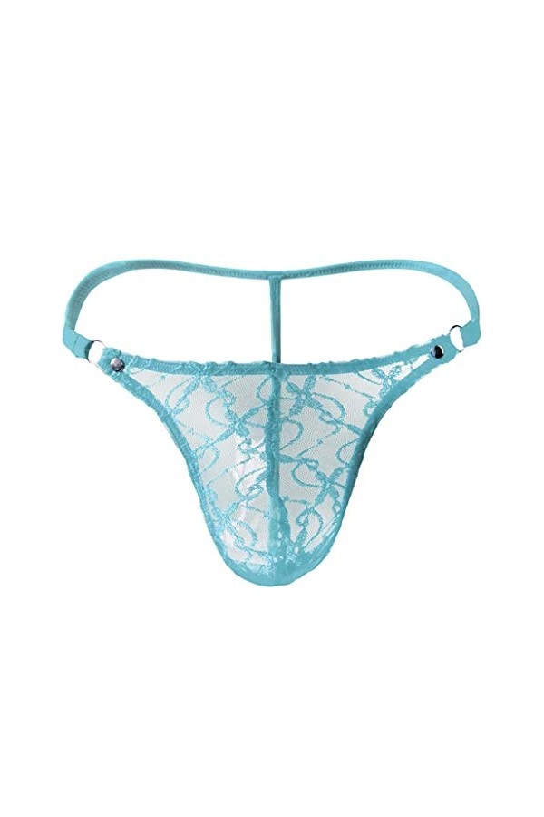 Générique Hot Sexy Lingerie Lingerie Sexy pour Hommes sous-vêtements Dentelle Maillage G-String Strings Culottes Briefs Linge