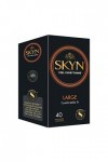 SKYN Large: Lot de 40 préservatifs Extra Larges | Préservatifs XL Sans Latex SKYNFEEL pour Homme, Fins, de Forme Droite et Li