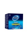 Manix Super : Boite de 144 Préservatifs Classiques en latex / Préservatifs pour Homme Lubrifiés et Fins de Taille Standard / 