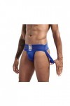 JOCKMAIL Sexy Homme Jock Sangle de Jock Sangle Souporter Strings et G Strings Large Ceinture Sexy sous-vêtements Slip 7 Coule