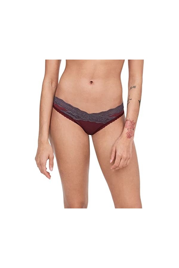 Passionata String Brooklyn pour femme, Figue/châtaigne, S