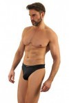 sesto senso Homme String Sexy Thong Micromodal 1-3 Pack Tanga Slips L Black