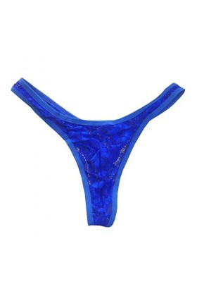 Mankini sexy en dentelle pour homme - String amusant - Boxer triangle - Taille basse - Extensible - Culotte bikini, 1 pièce B