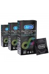 Durex- Lot de 3 boîtes de Préservatifs Performance Booster 30 Préservatifs Performance Booster 