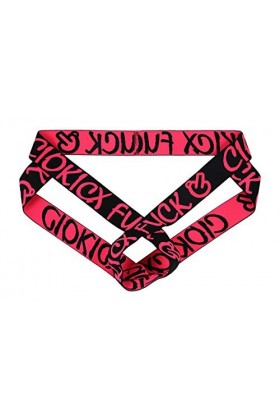 FEOYA- Homme Thong Sexy Évider Ice Silk Briefs Taille Basse G-String Jockstrap String Tanga Pouch T-Back Mini Slip Homme Sexy