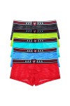 Jungerhouse String Homme Sexy Hot Slips Tangas Thong Bikini Briefs sous-vêtements T-Back avec Bulge Poche XL,G 5pcs 