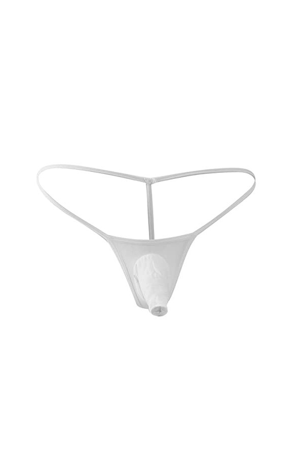 VemeFufu String G String Tanga Homme Sexy Éléphant Tronc Sous-vêtements Hommes Hot Slip Taille Basse Élastique Thong Mâle Cul