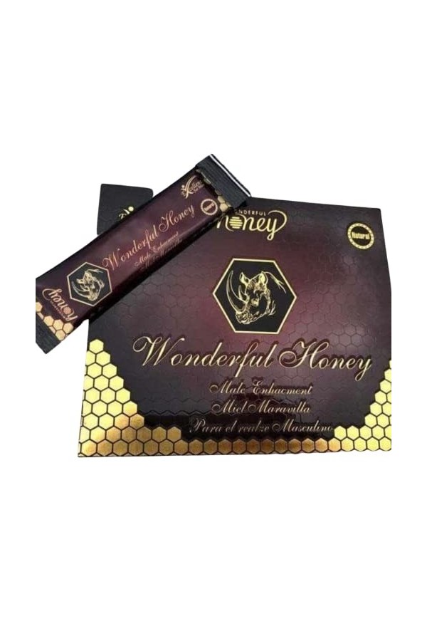 VOBAK LOT DE 12 STICK 15G MIEL APHRODISIAQUE POUR HOMME nature, homme , 0.24 kilograms