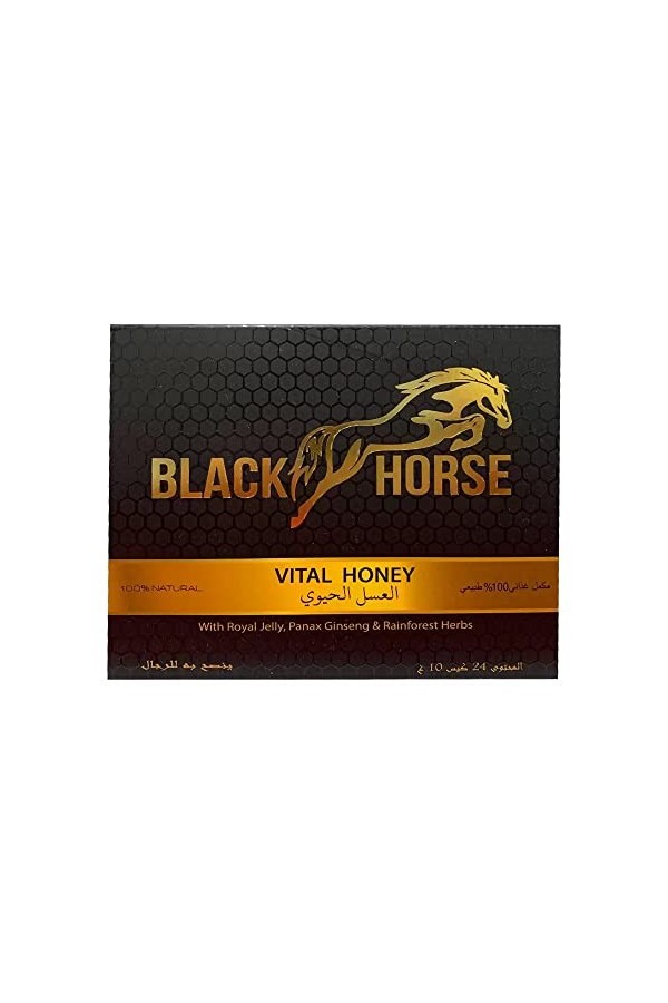 Miel aphrodisiacs Black horse 24x10gr