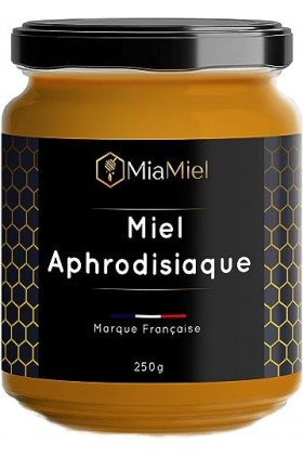 Miel Aphrodisiaque Sexuel Homme et Femme 250G, Miel Sexuel Puissant Homme, Miel Sexuel Femme, Miel de Lavande 100% Pur et Nat