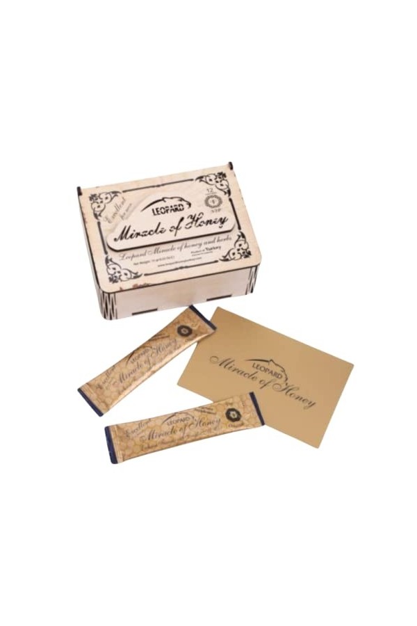 LEOPARD MIRACLE HONEY 12 SACHET DE 15G