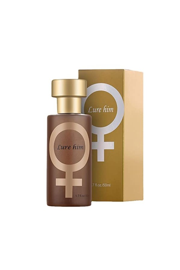 Phéromones Golden Lure, Attirez Son Parfum, Parfums Pour Hommes Longue Durée, Phéromones Désir Pour La Fête Mascara, Cadeau D